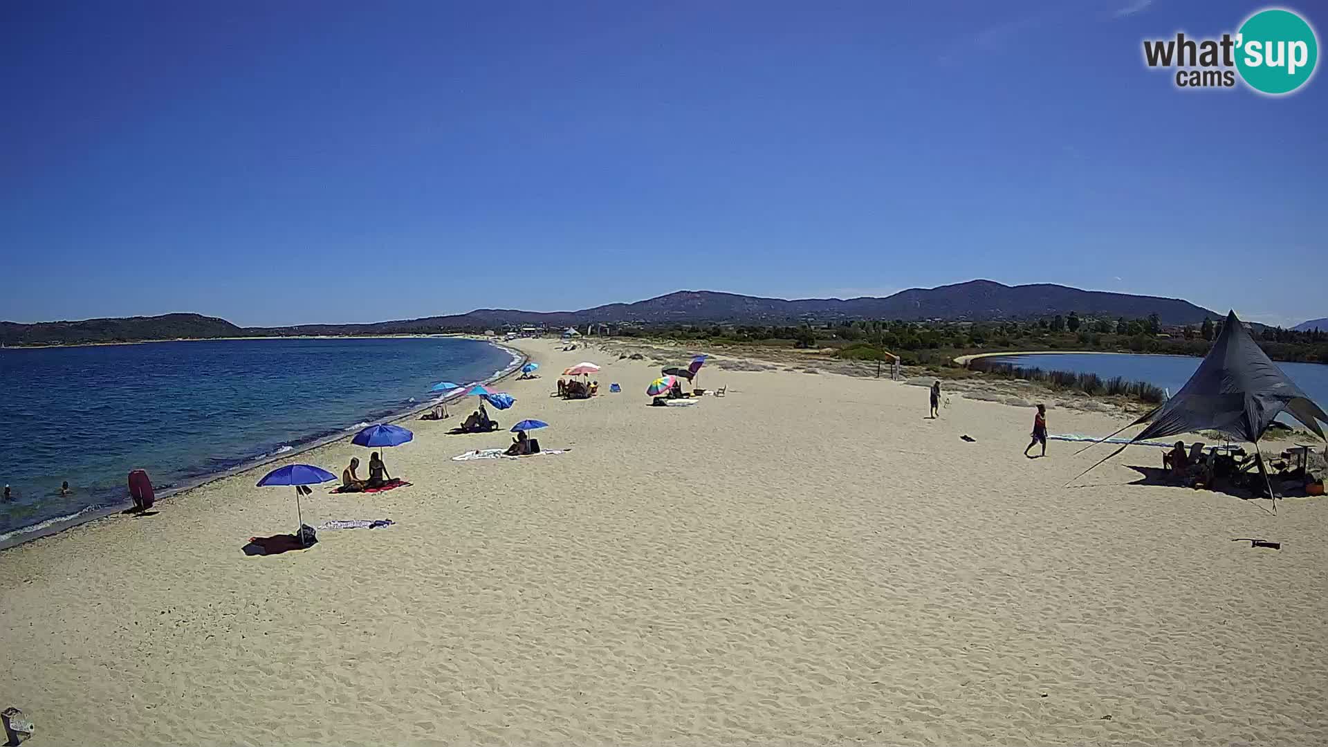 Olbia live webcam Le Saline beach – Sardinia