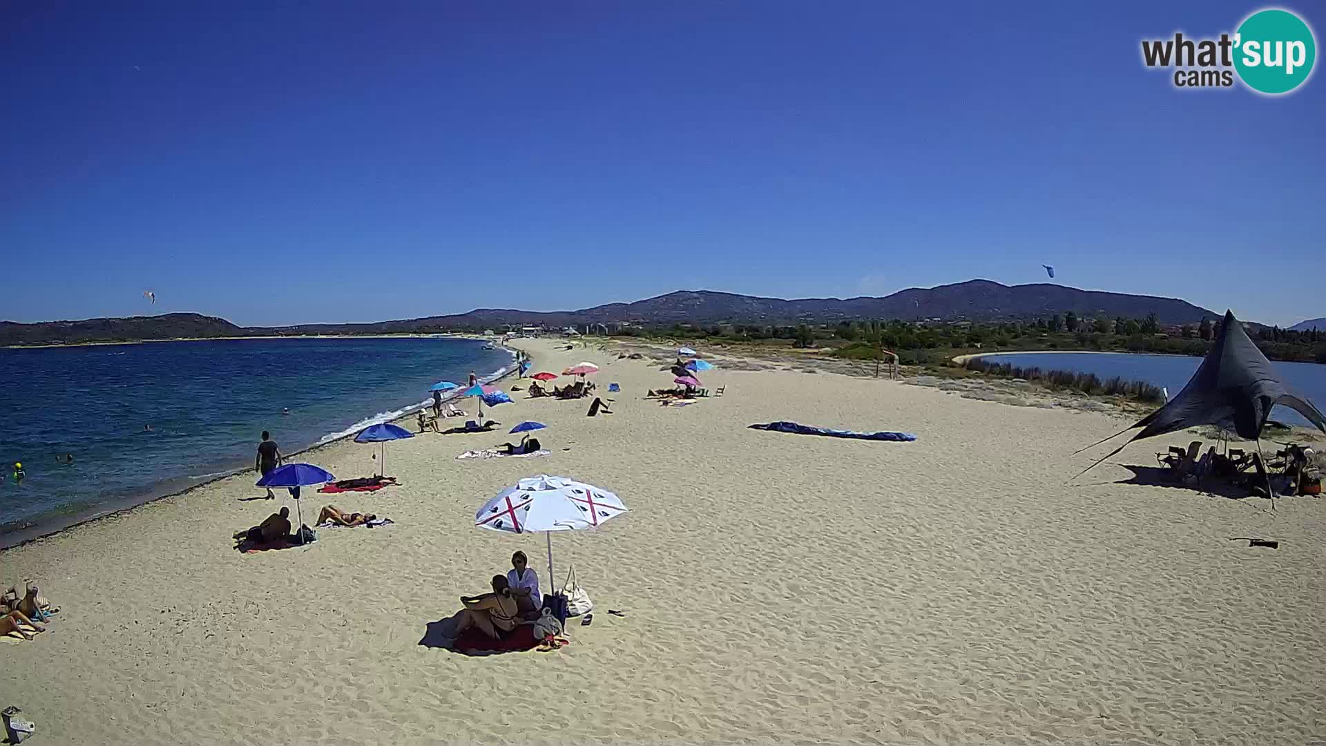 Olbia webcam Le Saline Strand – Sardinien – Italien