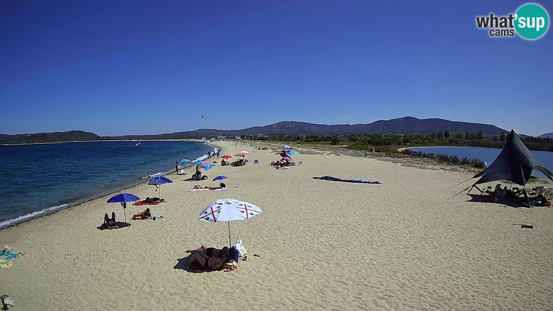 Olbia webcam Le Saline Strand – Sardinien – Italien