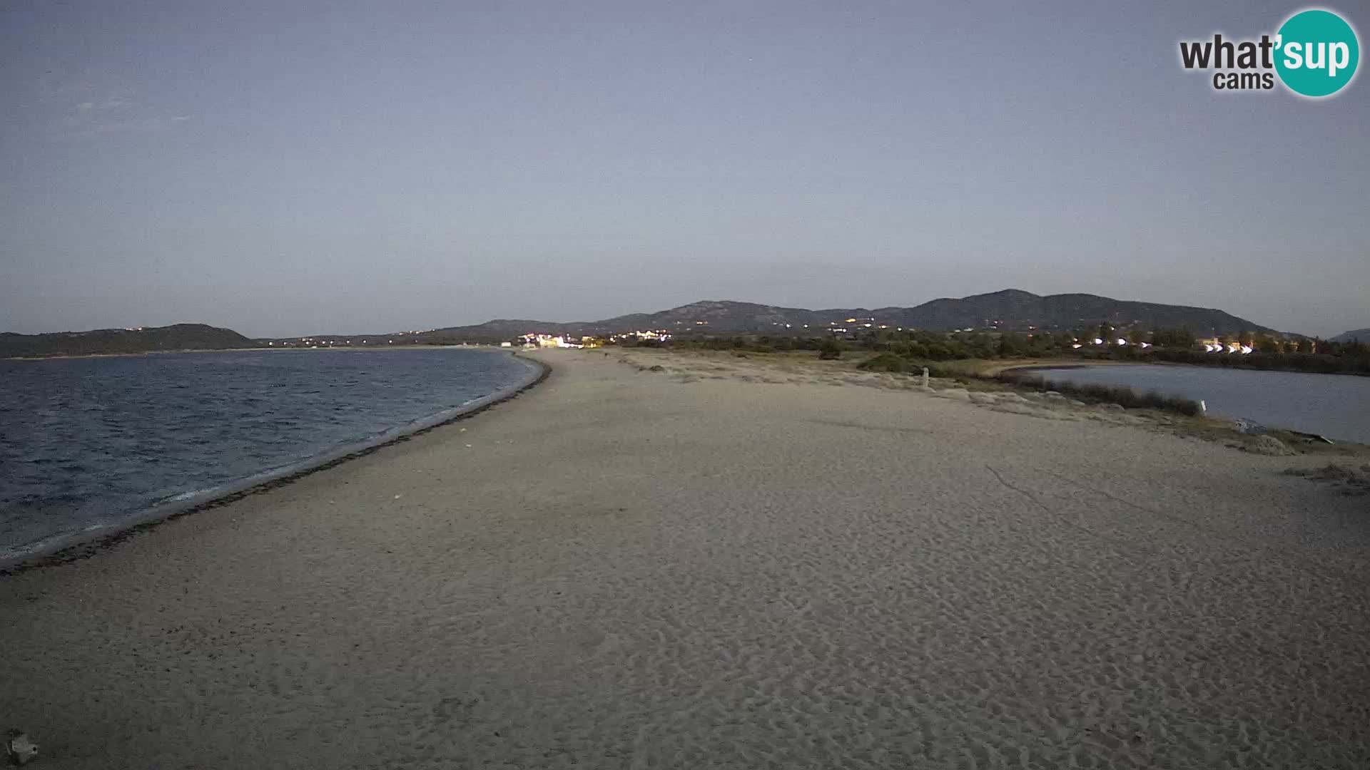 Olbia web kamera plaža Le Saline – Sardinija – Italija