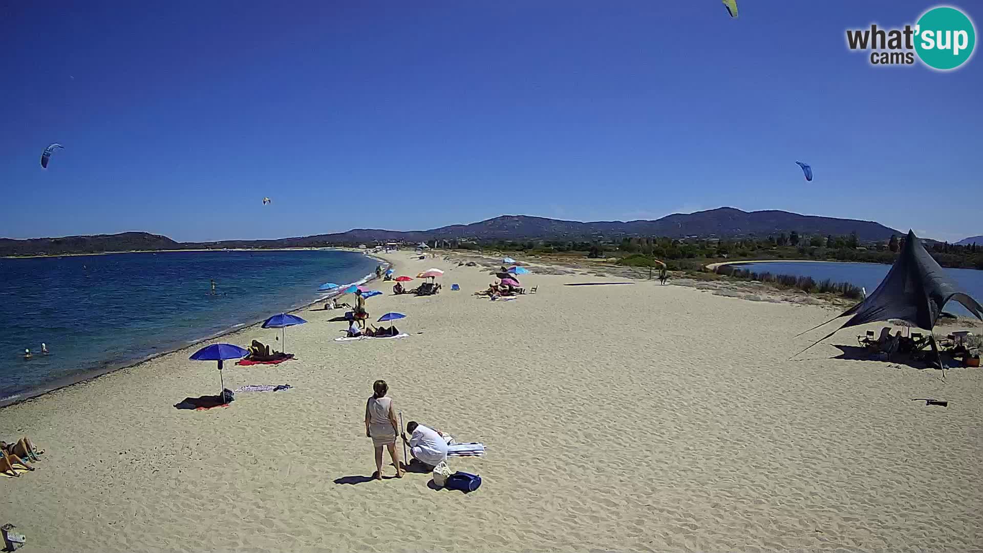 Olbia live webcam spiaggia Le Saline – Sardegna