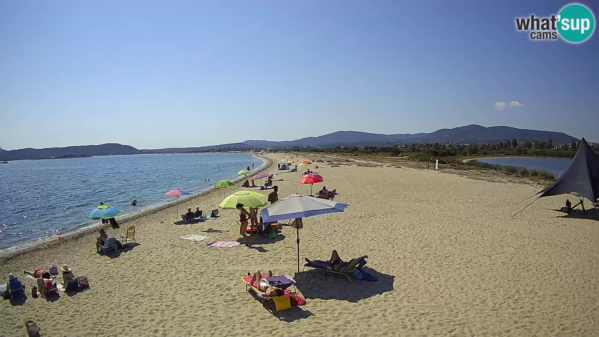 Olbia live webcam spiaggia Le Saline – Sardegna