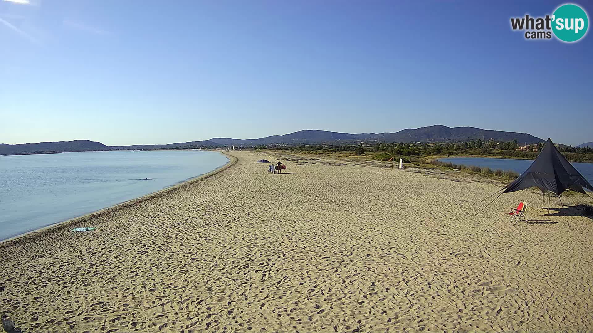 Olbia webcam Le Saline Strand – Sardinien – Italien