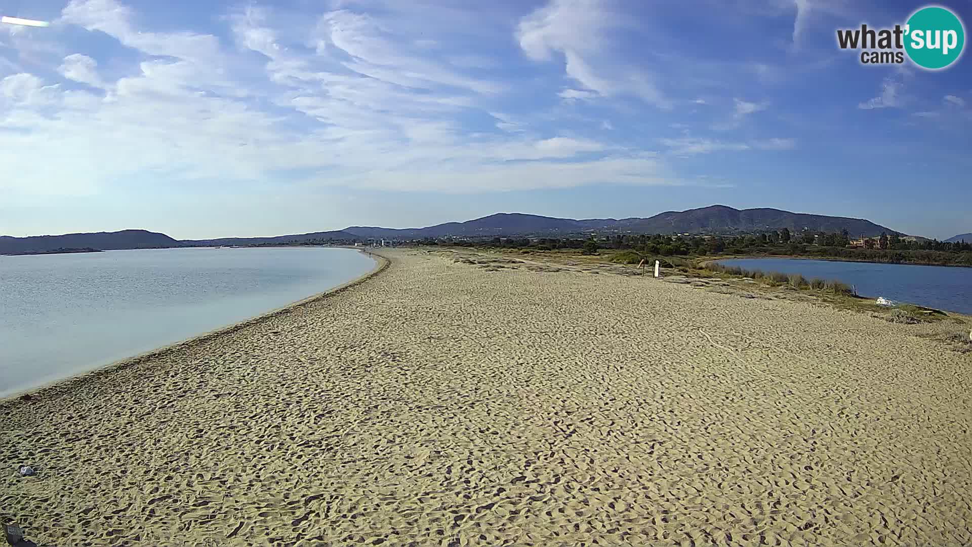 Olbia live webcam spiaggia Le Saline – Sardegna