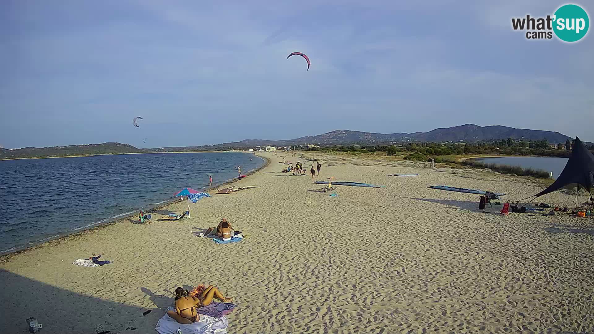 Olbia camera en vivo playa Le Saline – Cerdeña – Italia