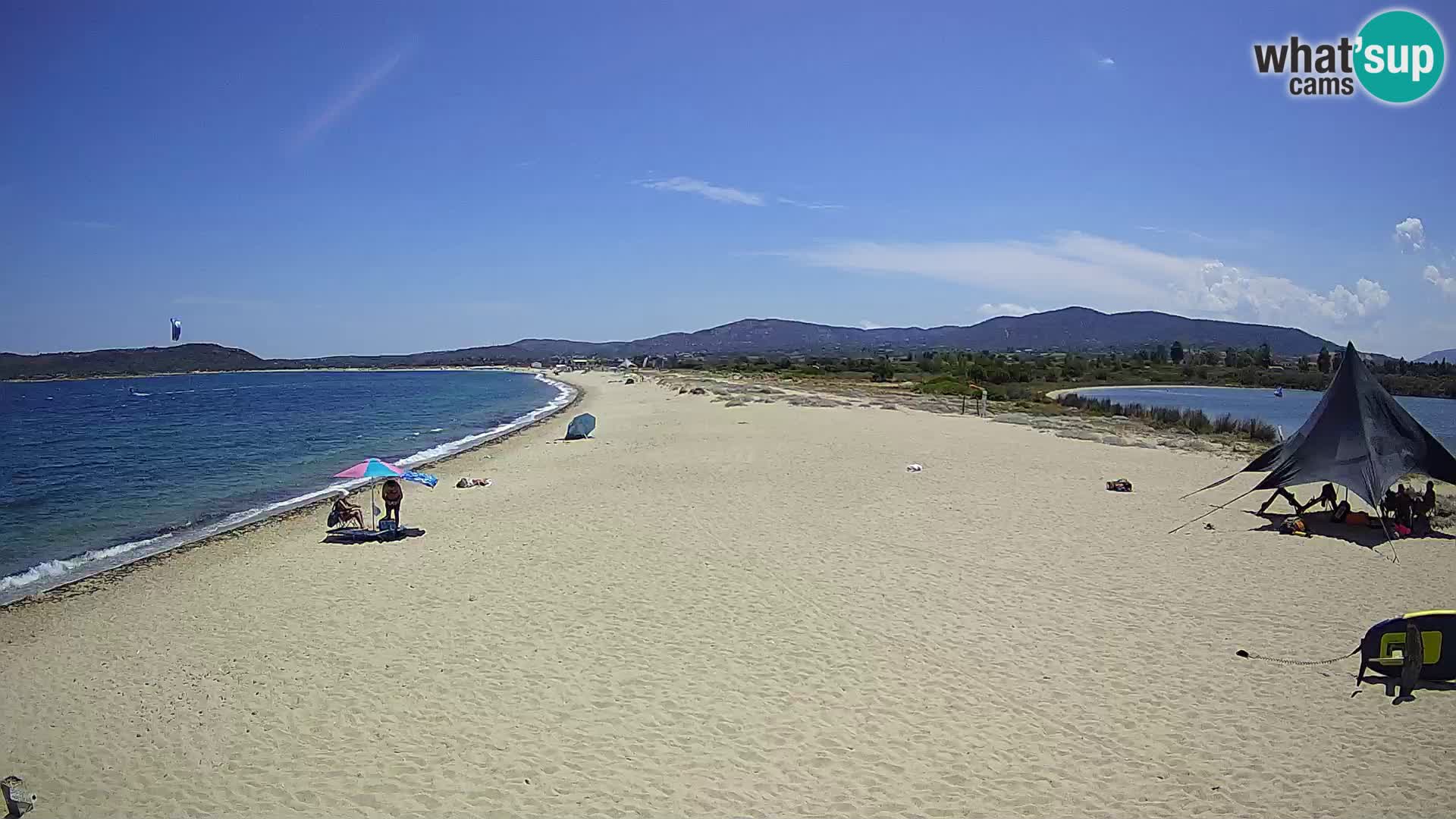 Olbia live webcam Le Saline beach – Sardinia