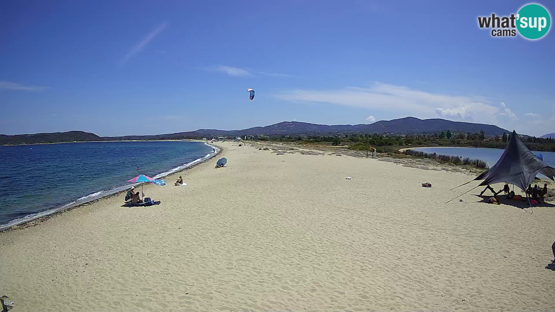 Olbia live webcam spiaggia Le Saline – Sardegna