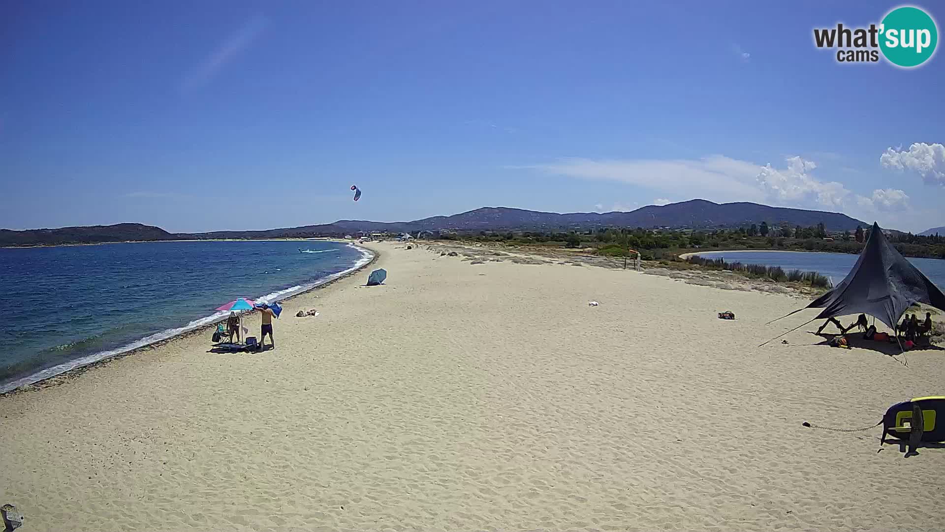 Olbia live webcam spiaggia Le Saline – Sardegna