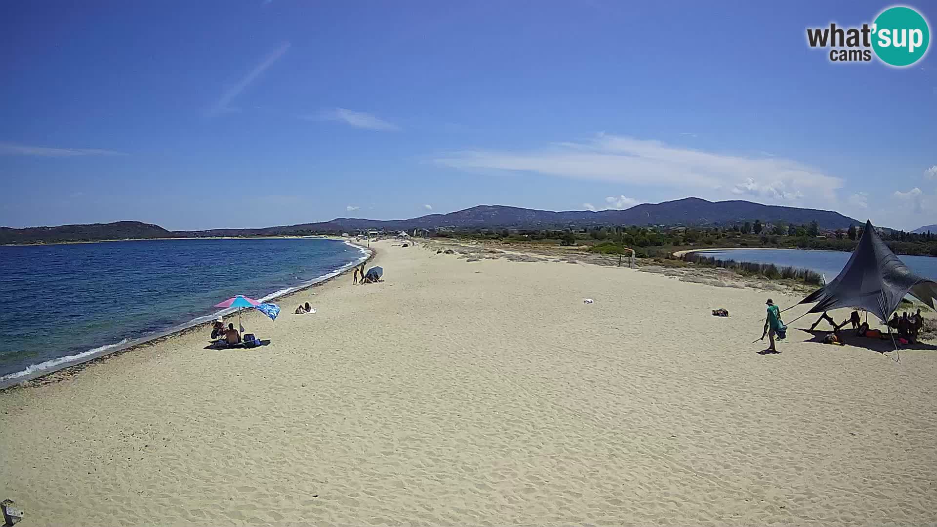 Olbia live webcam Le Saline beach – Sardinia
