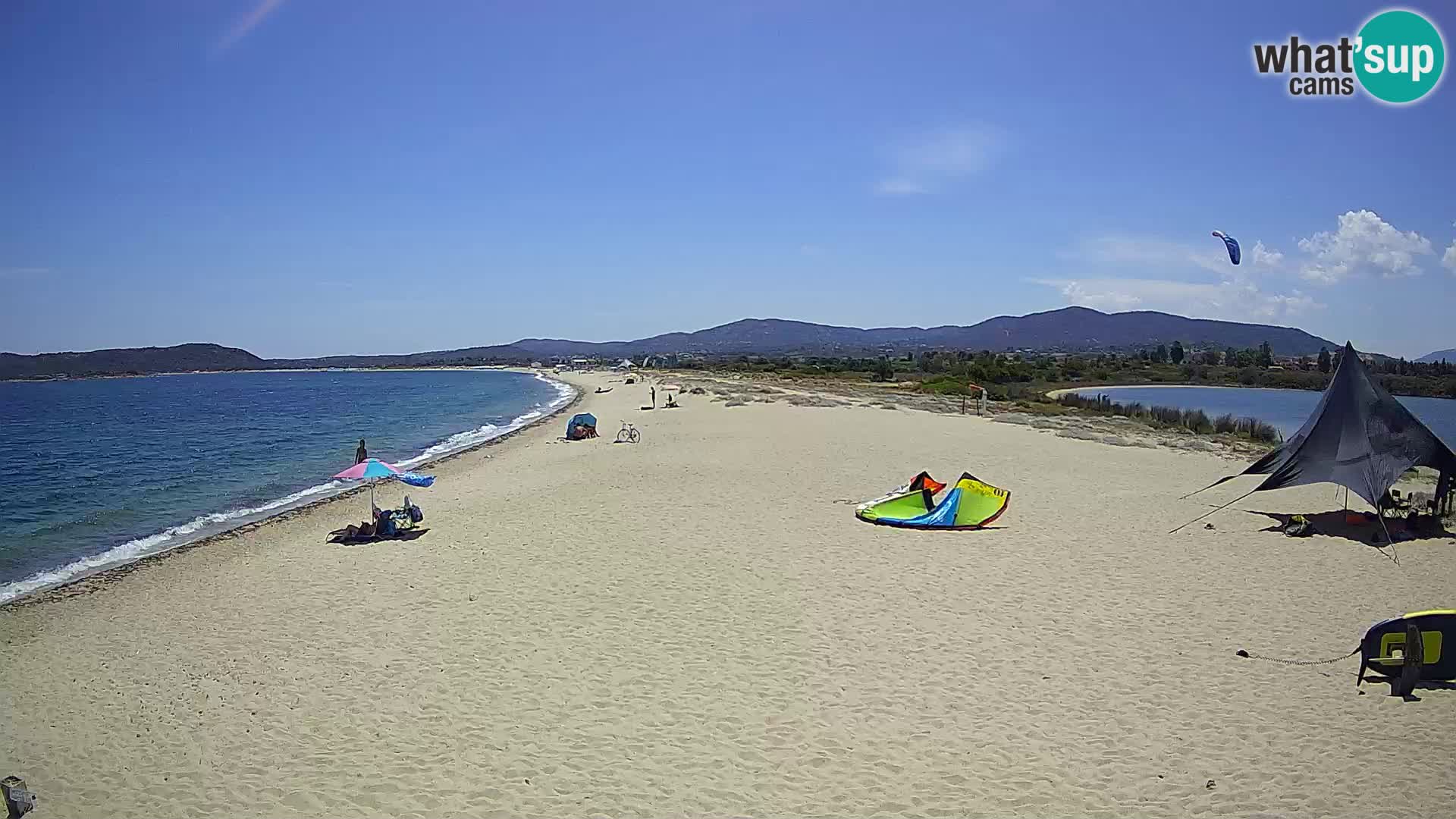Olbia web kamera plaža Le Saline – Sardinija – Italija