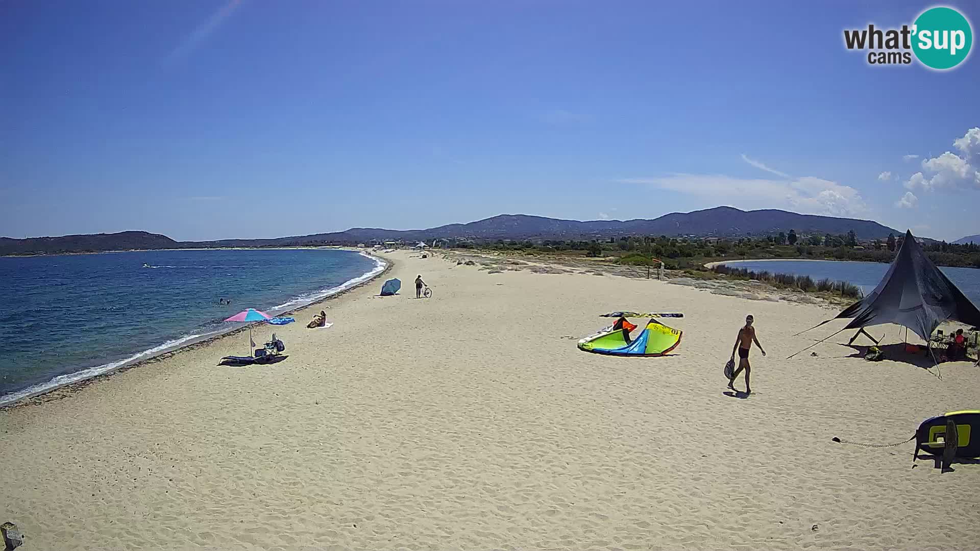 Olbia camera en vivo playa Le Saline – Cerdeña – Italia