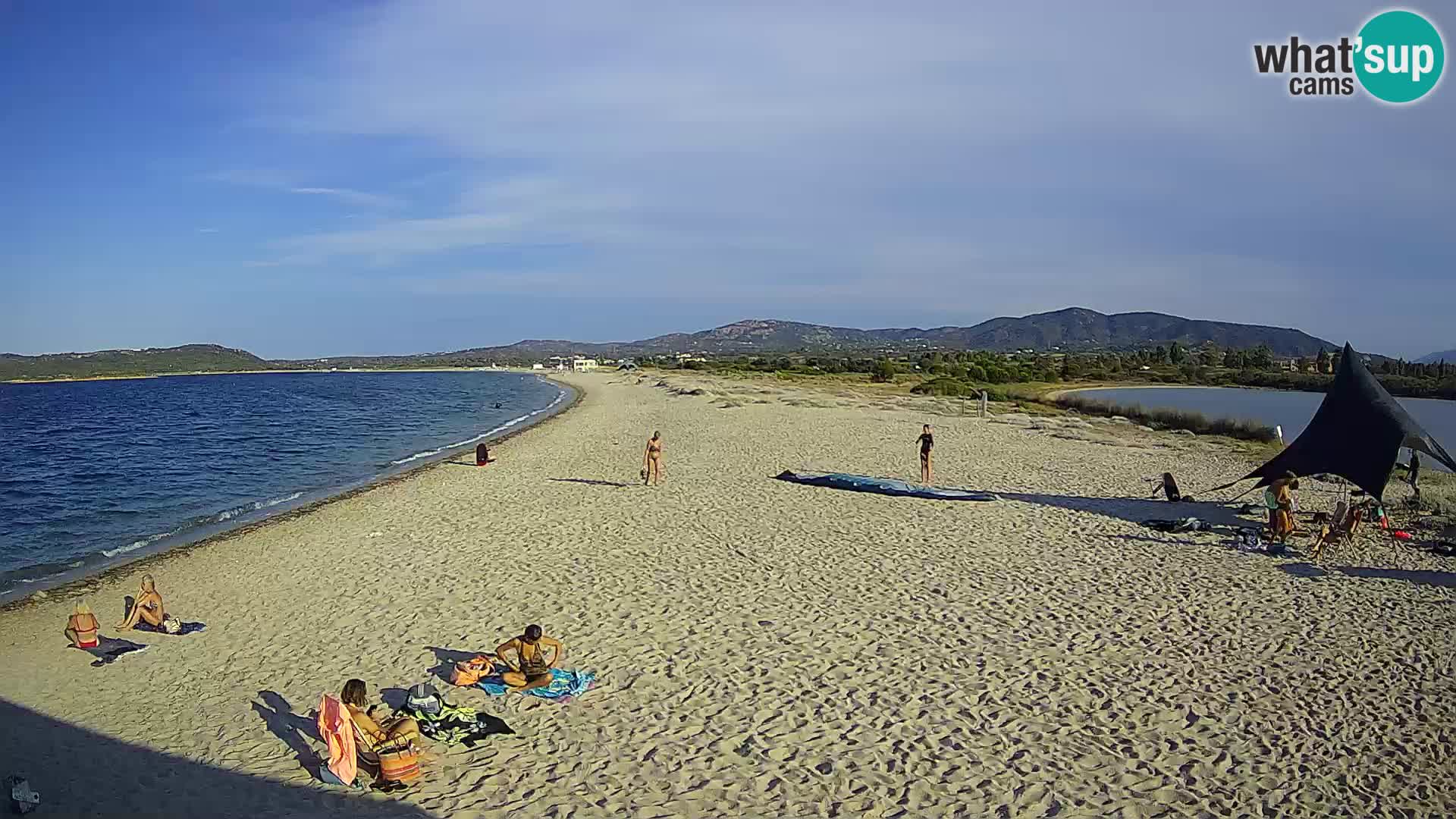 Olbia webcam Le Saline Strand – Sardinien – Italien