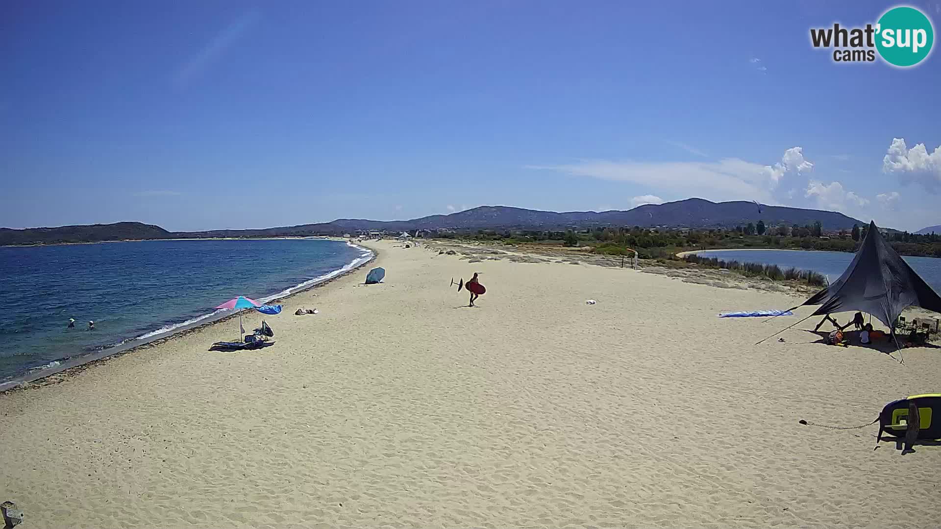 Olbia web kamera plaža Le Saline – Sardinija – Italija