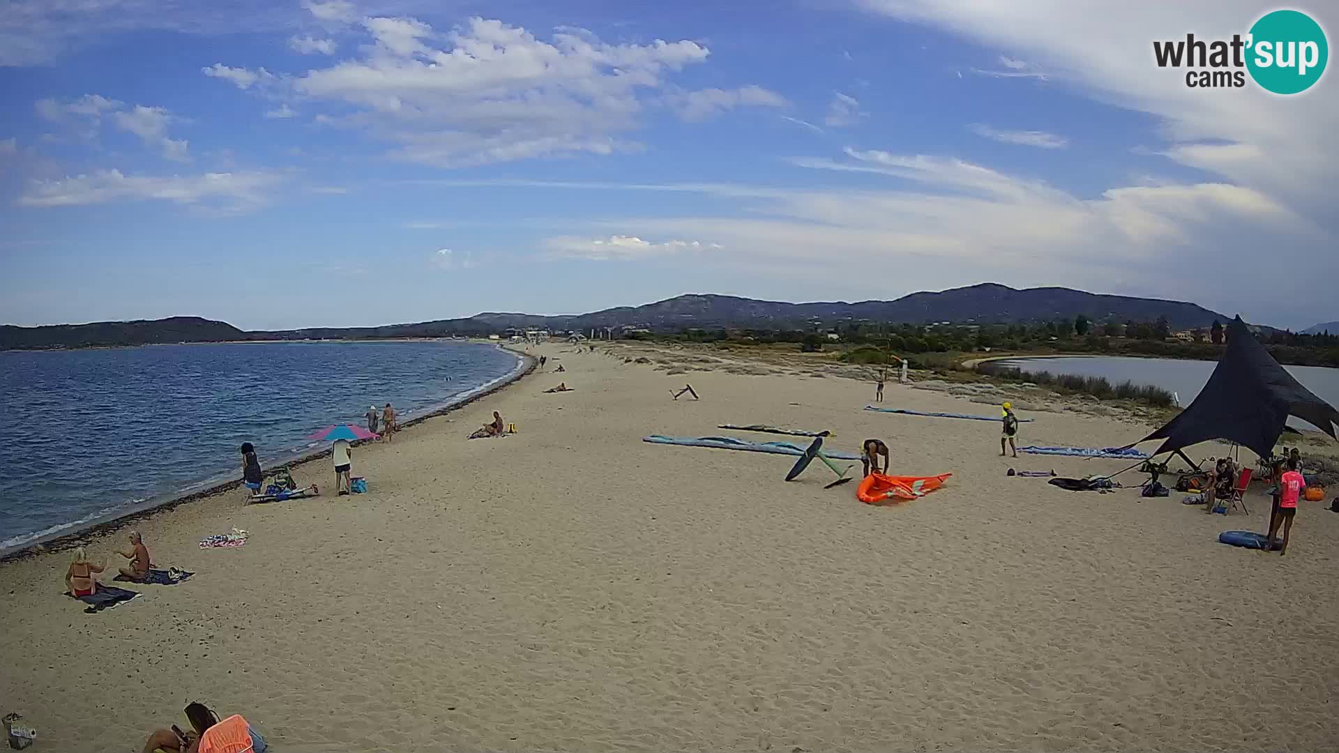 Olbia web kamera plaža Le Saline – Sardinija – Italija