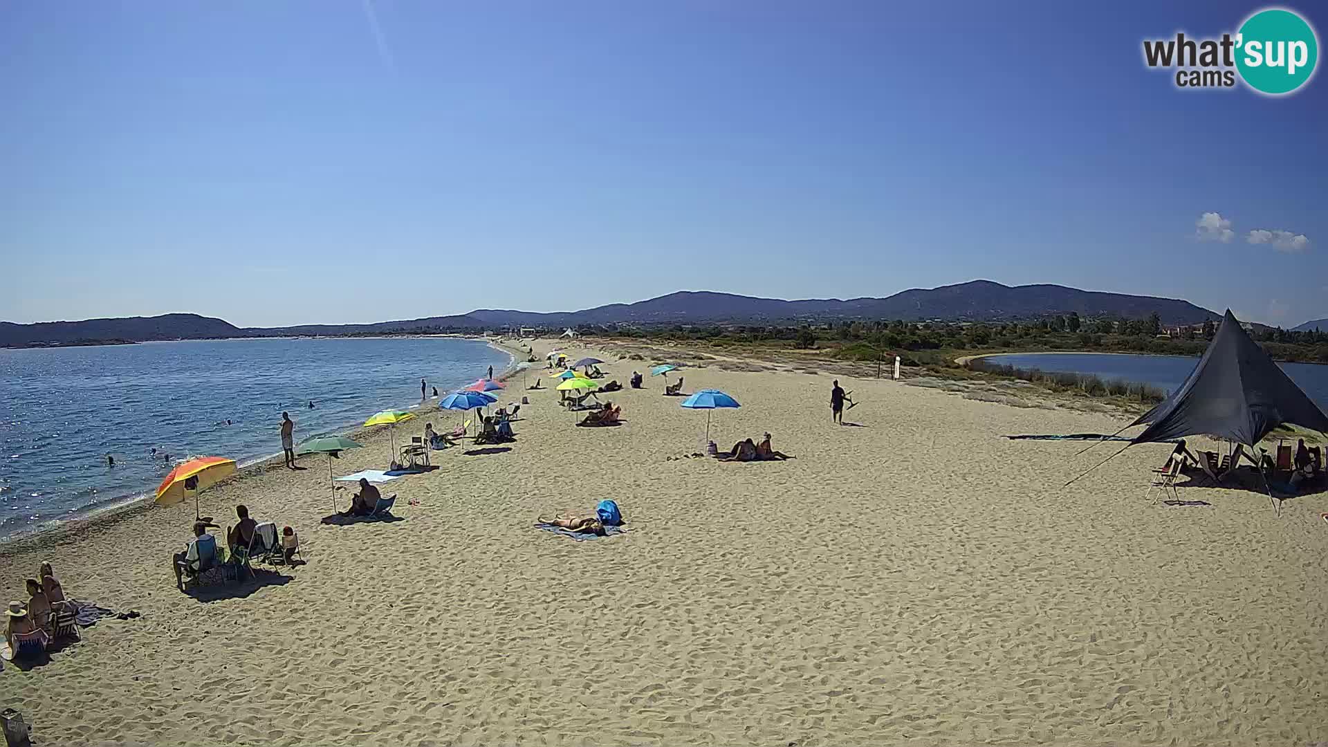 Olbia live webcam Le Saline beach – Sardinia