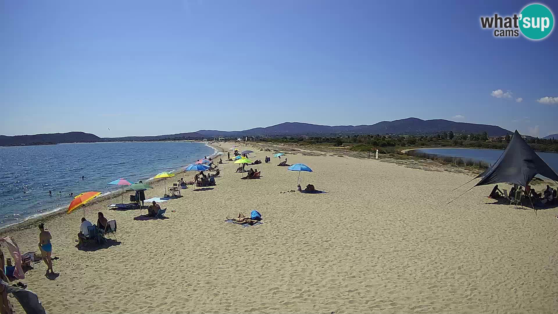 Olbia live webcam spiaggia Le Saline – Sardegna
