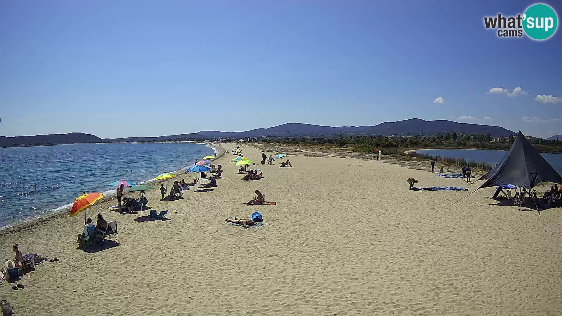 Olbia camera en vivo playa Le Saline – Cerdeña – Italia