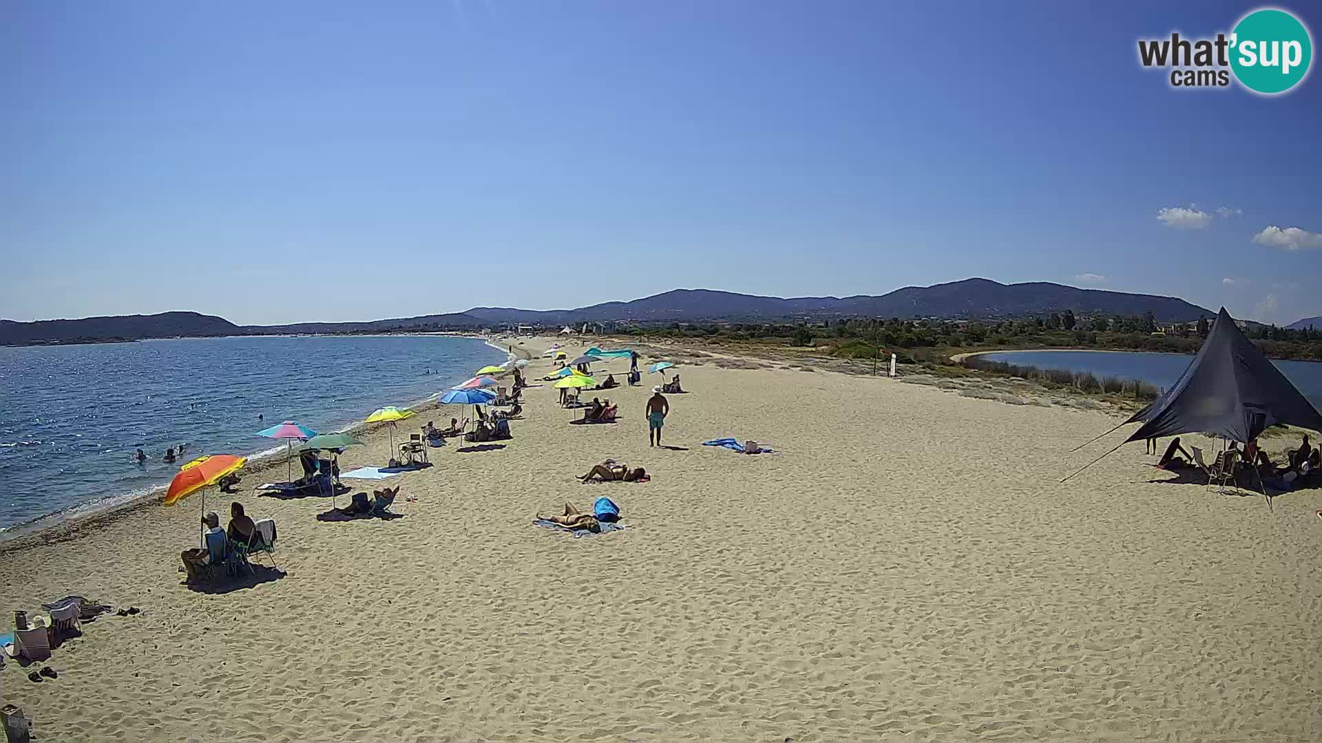 Olbia web kamera plaža Le Saline – Sardinija – Italija