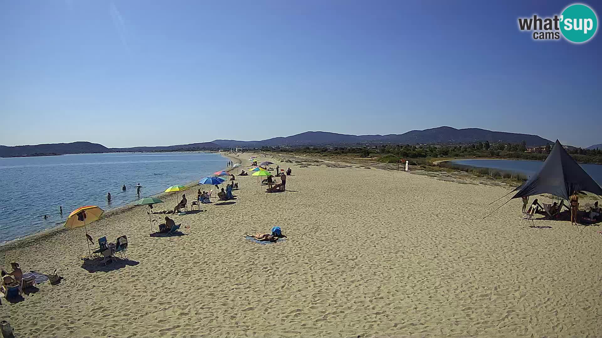 Olbia webcam Le Saline Strand – Sardinien – Italien
