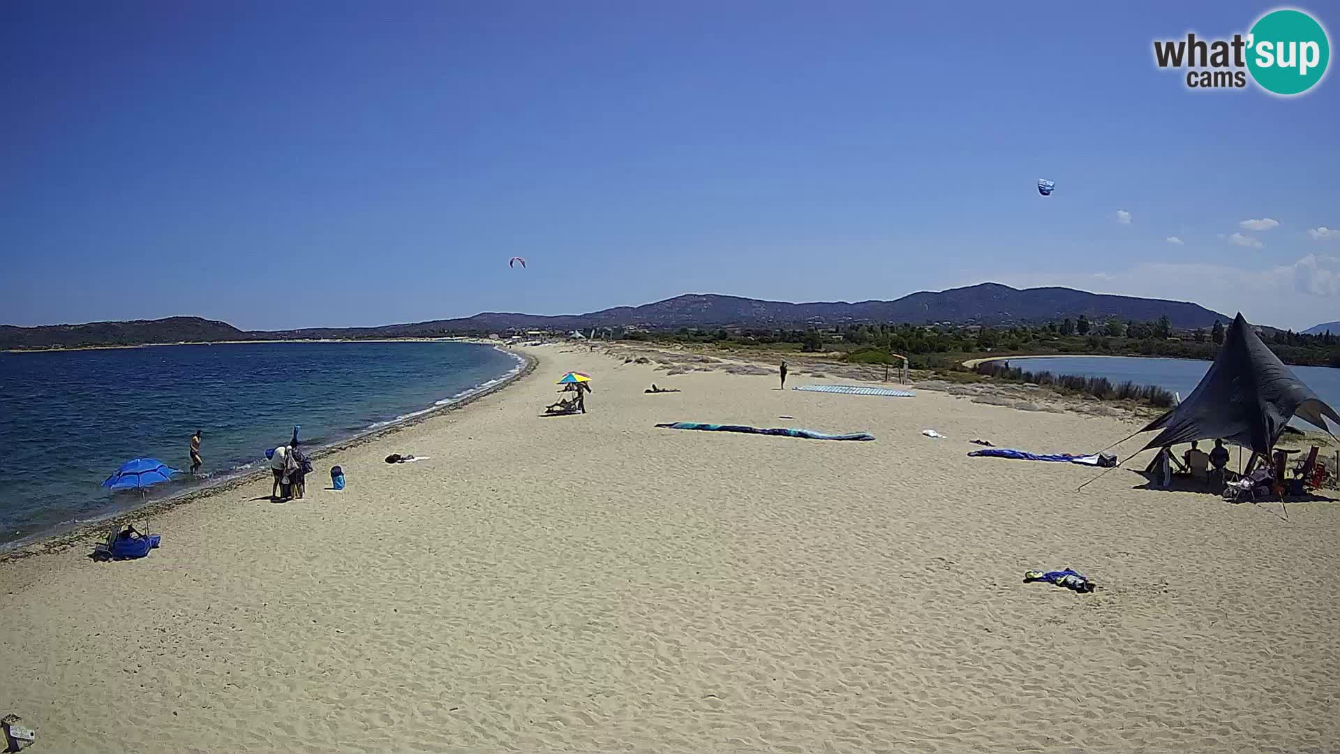 Olbia web kamera plaža Le Saline – Sardinija – Italija