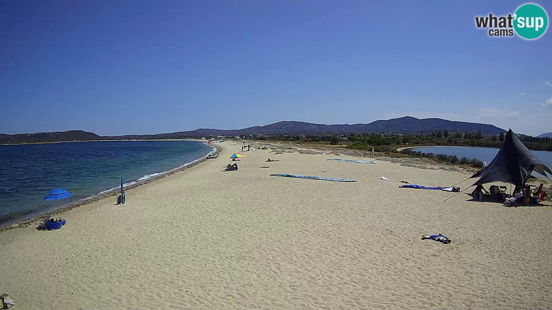 Olbia camera en vivo playa Le Saline – Cerdeña – Italia