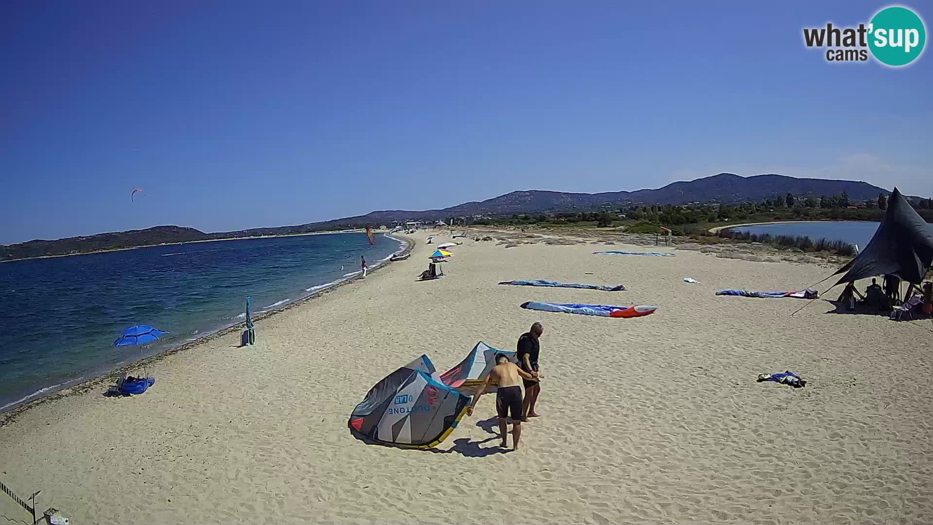 Olbia live webcam Le Saline beach – Sardinia