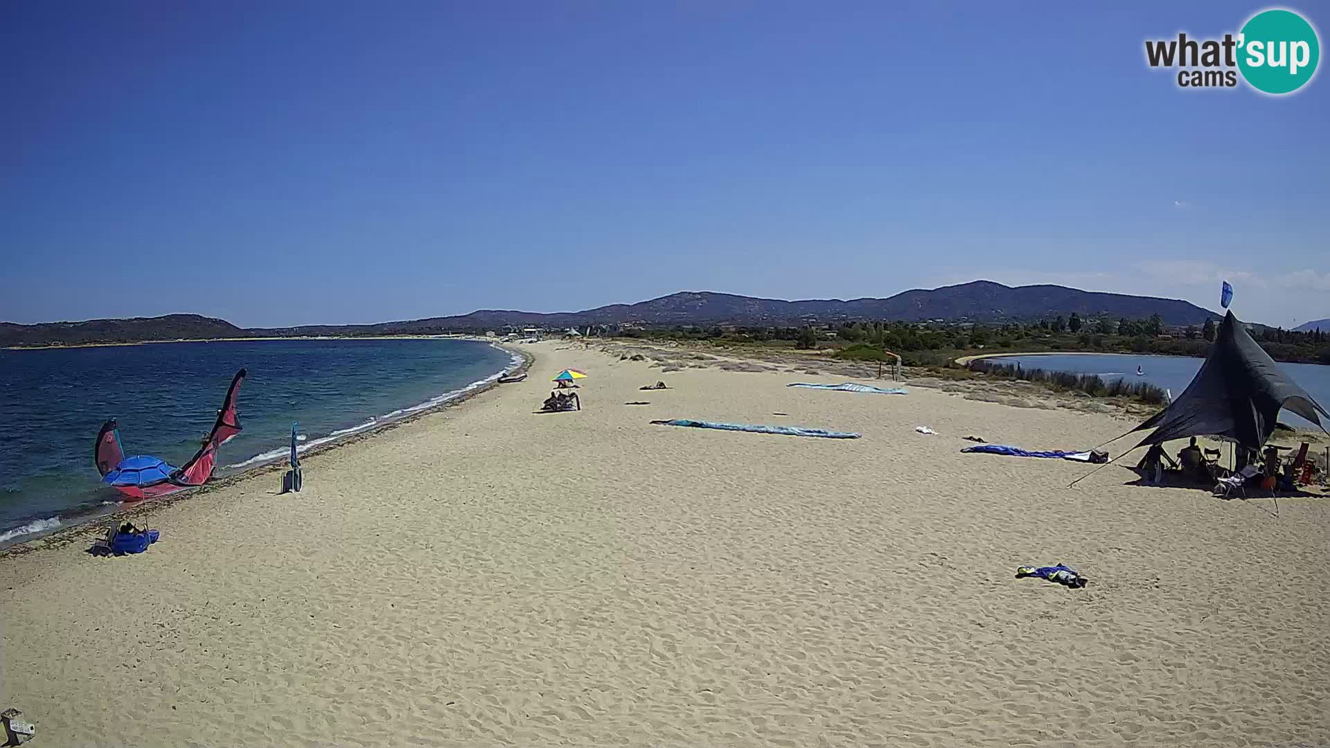 Olbia web kamera plaža Le Saline – Sardinija – Italija