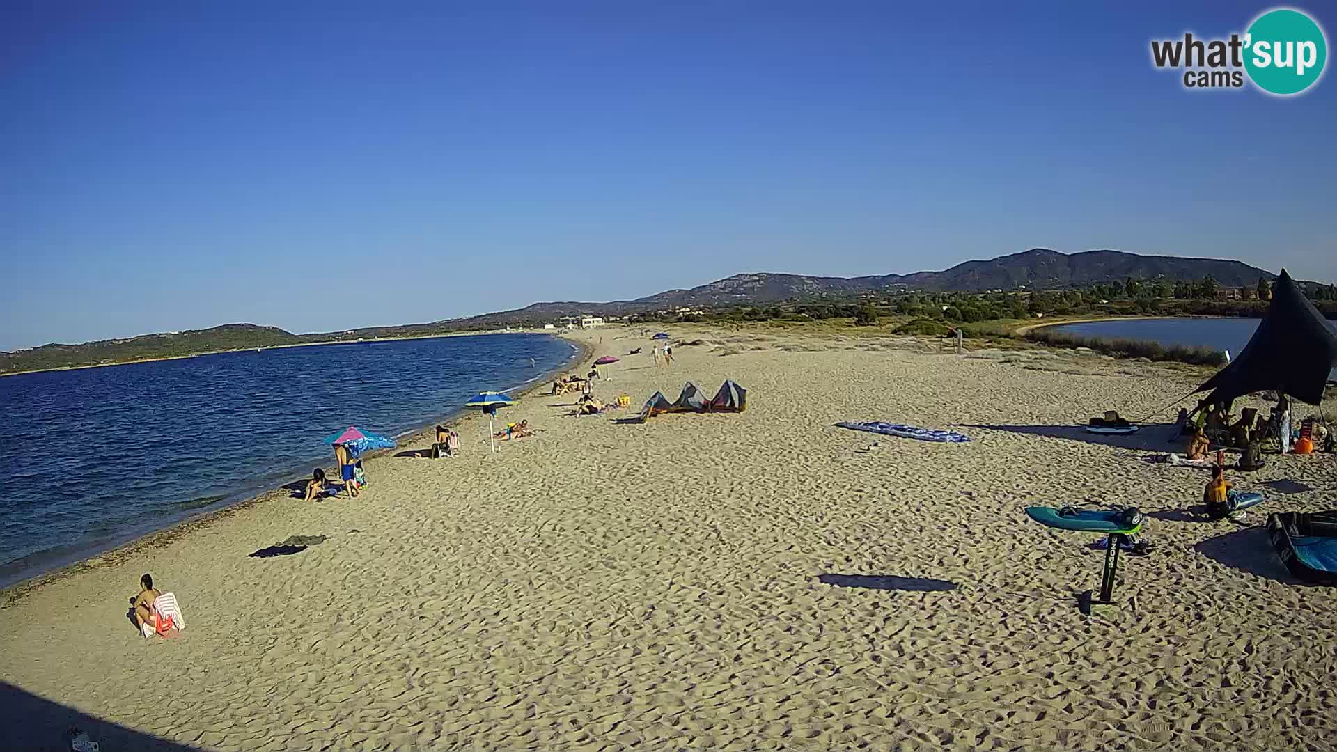 Olbia web kamera plaža Le Saline – Sardinija – Italija
