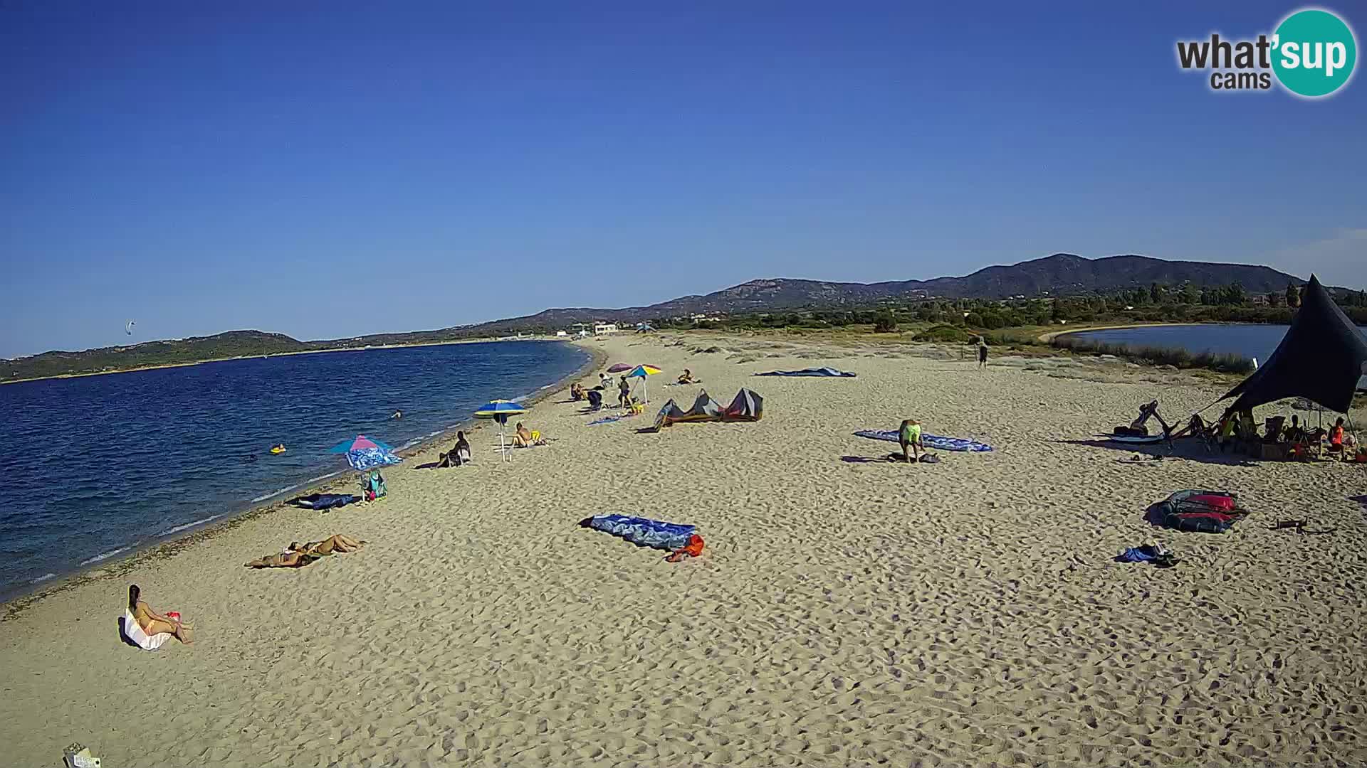 Olbia web kamera plaža Le Saline – Sardinija – Italija