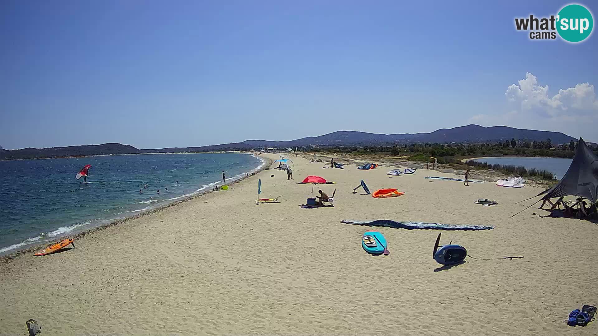 Olbia live webcam Le Saline beach – Sardinia