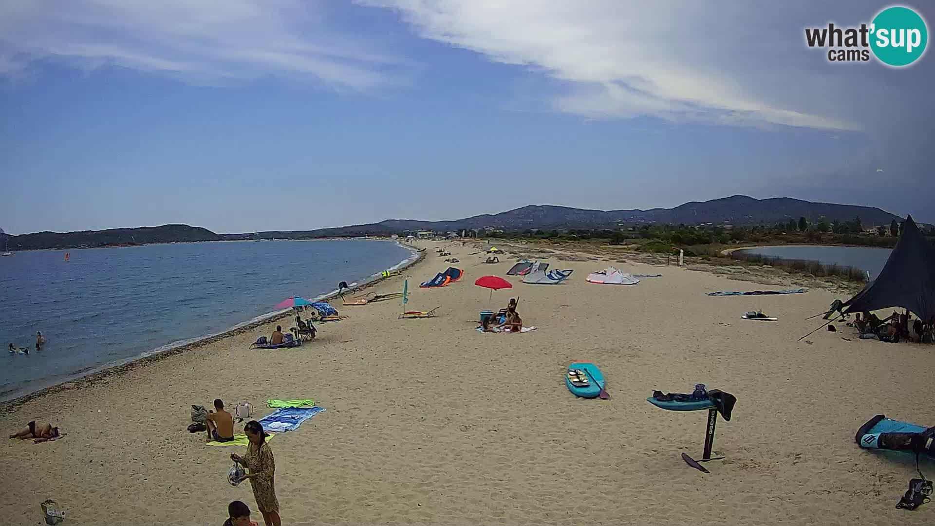 Olbia camera en vivo playa Le Saline – Cerdeña – Italia