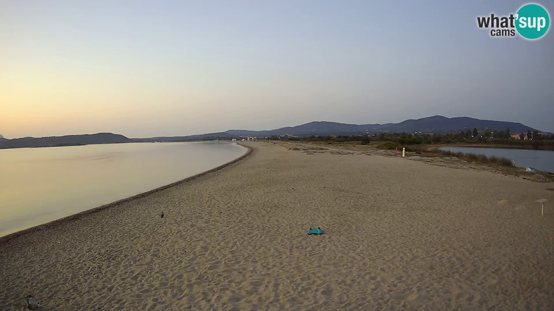 Olbia spletna kamera plaža Le Saline – Sardinija – Italija