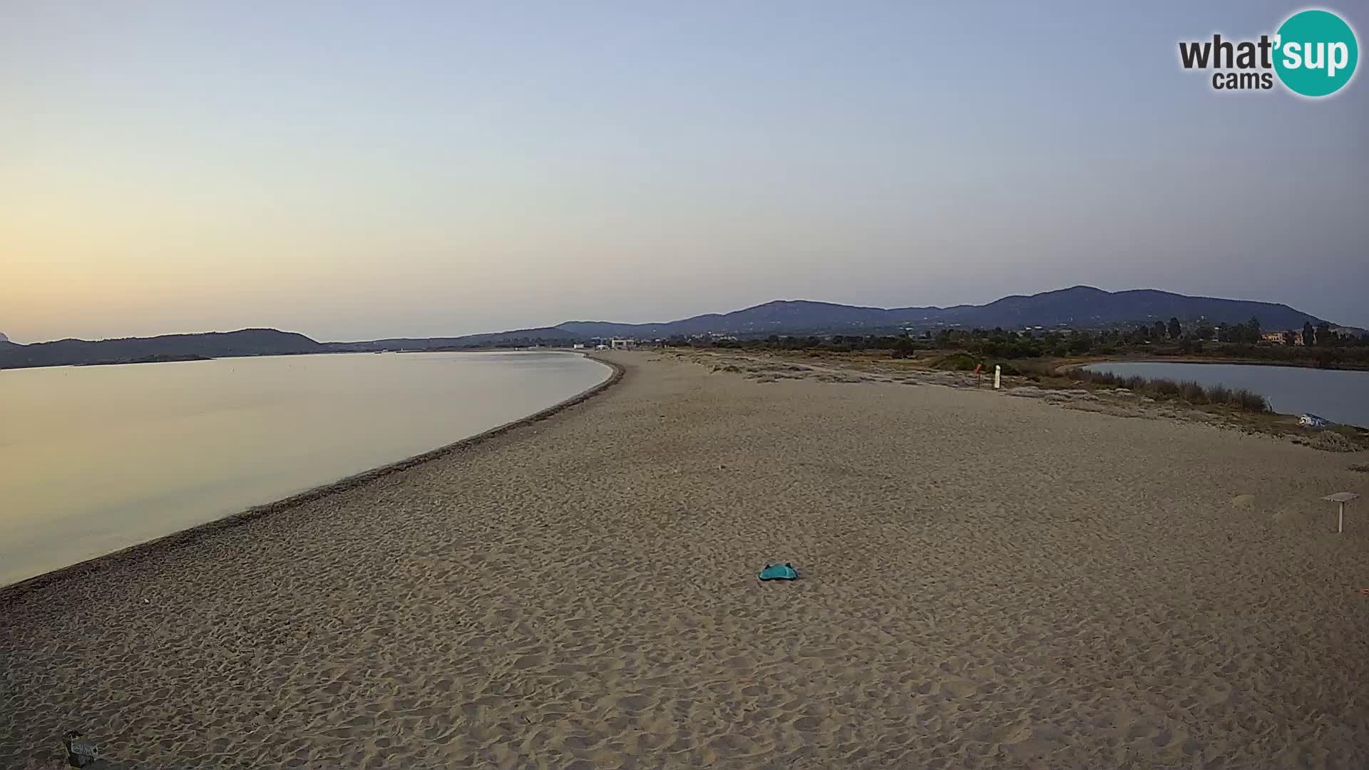 Olbia live webcam spiaggia Le Saline – Sardegna