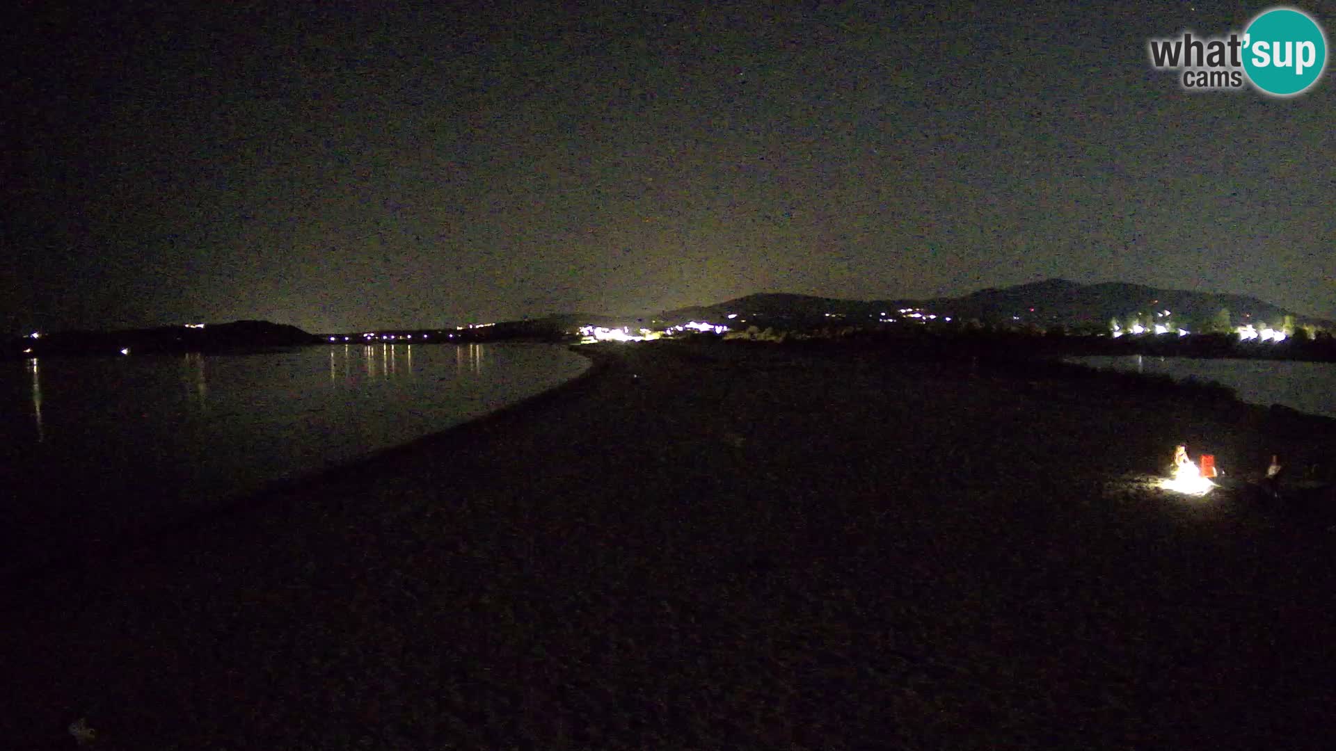 Olbia live webcam Le Saline beach – Sardinia