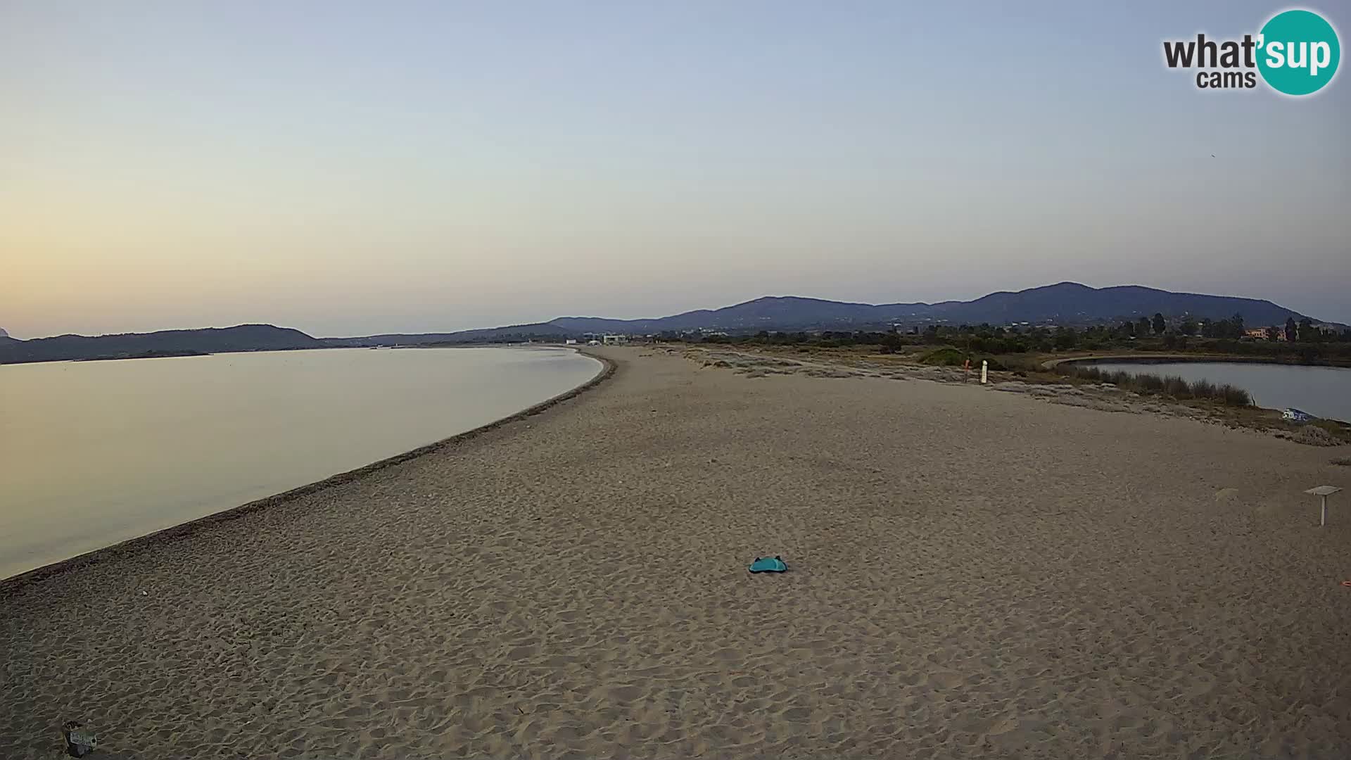 Olbia web kamera plaža Le Saline – Sardinija – Italija