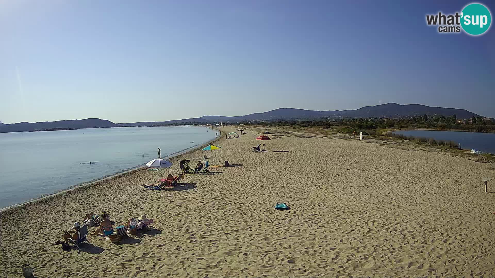 Olbia live webcam Le Saline beach – Sardinia