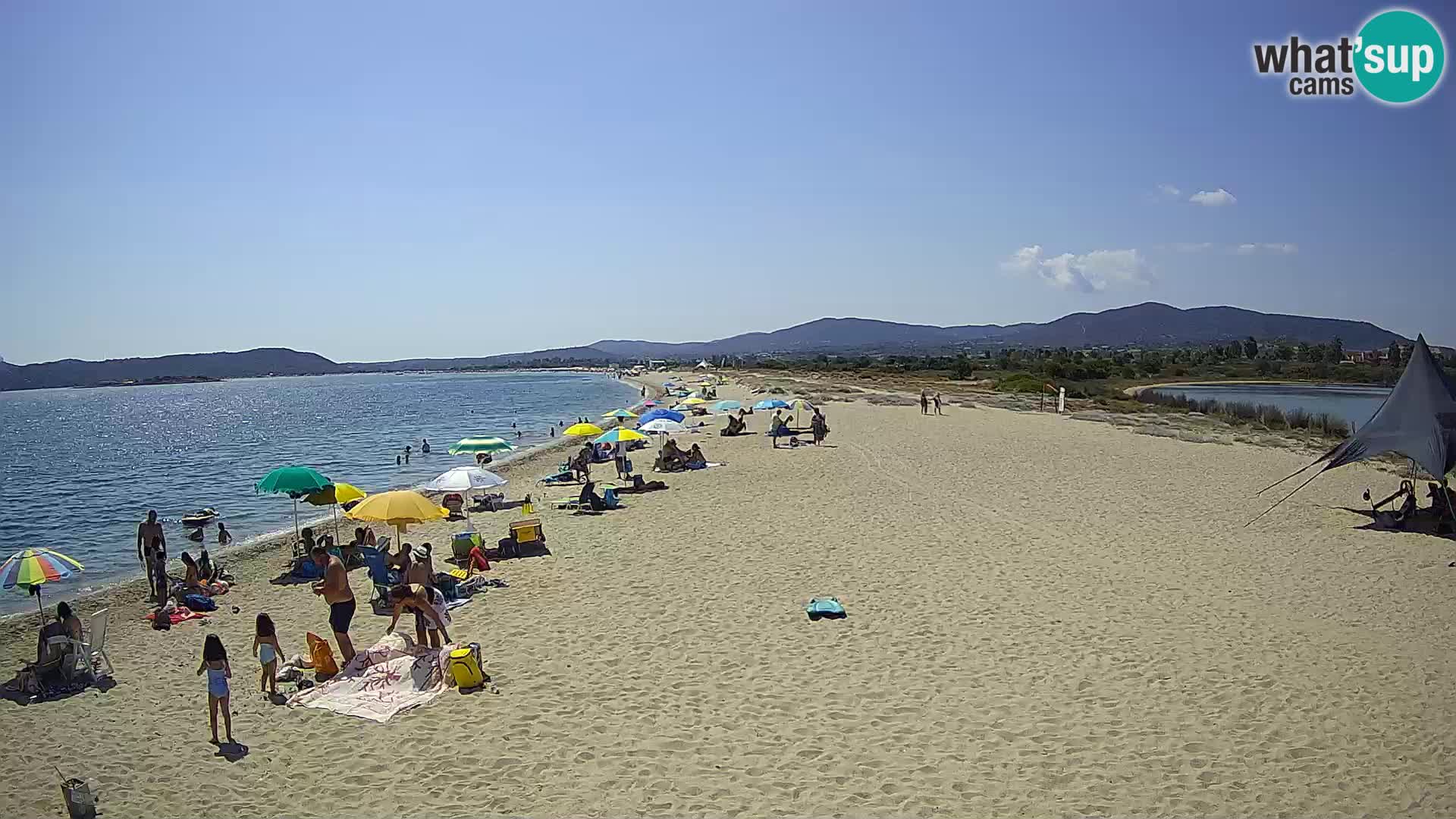 Olbia live webcam spiaggia Le Saline – Sardegna