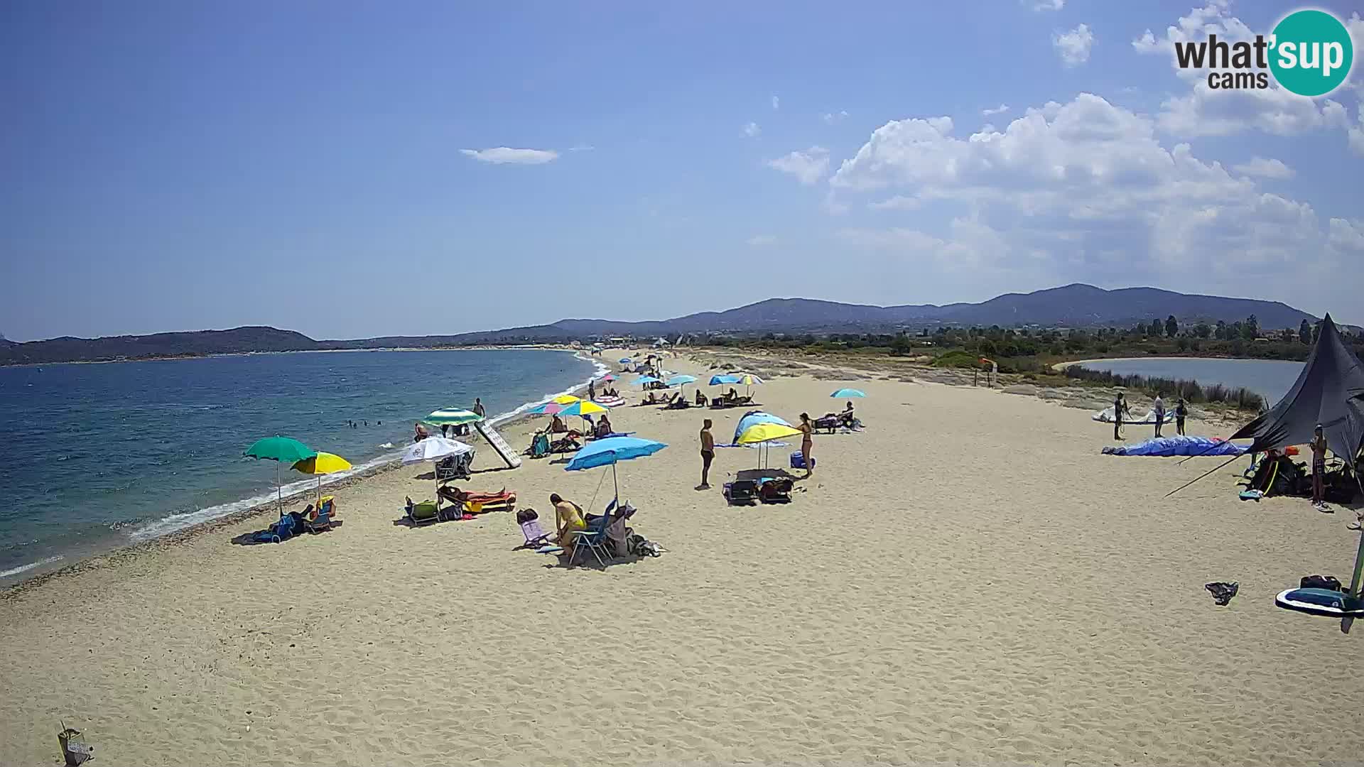 Olbia live webcam Le Saline beach – Sardinia