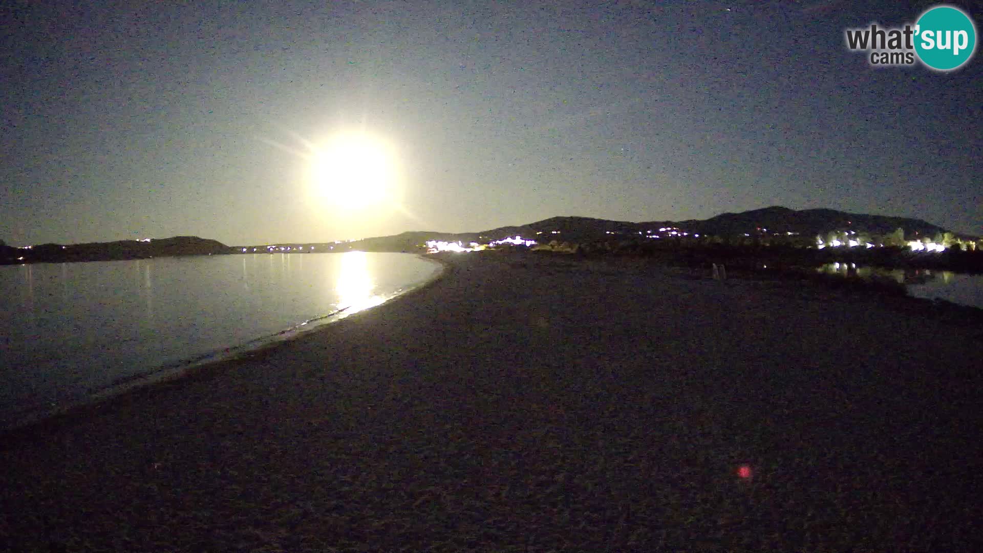 Olbia live webcam Le Saline beach – Sardinia