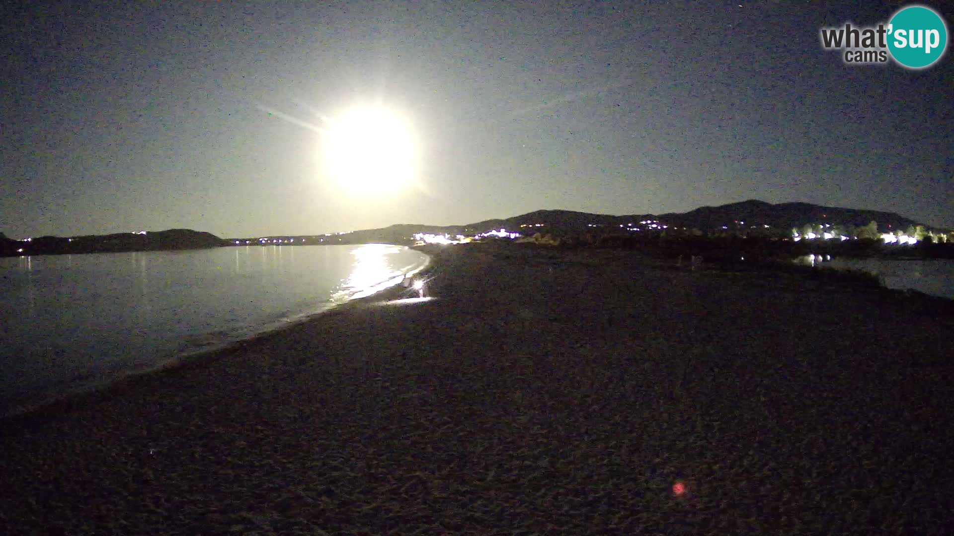 Olbia web kamera plaža Le Saline – Sardinija – Italija