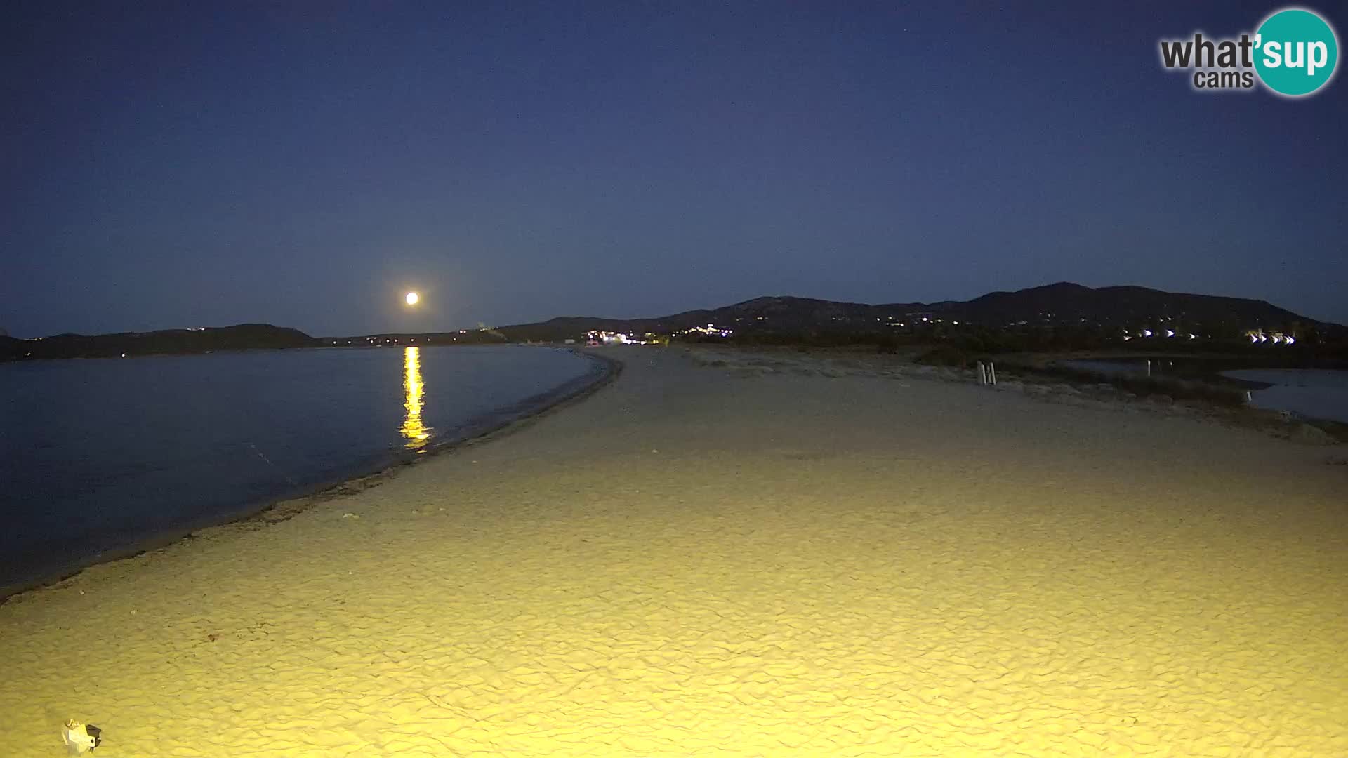 Olbia live webcam Le Saline beach – Sardinia