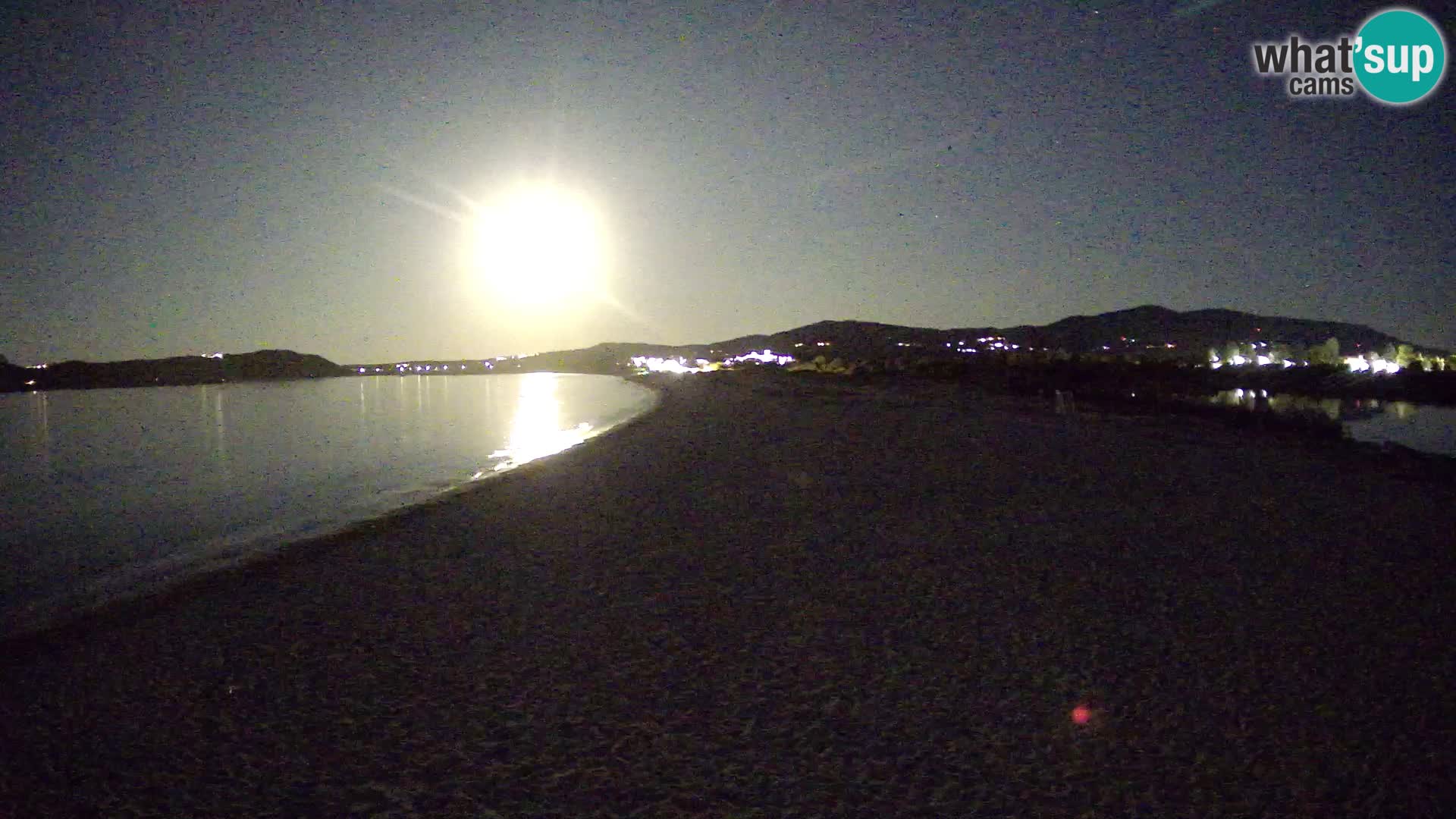 Olbia spletna kamera plaža Le Saline – Sardinija – Italija