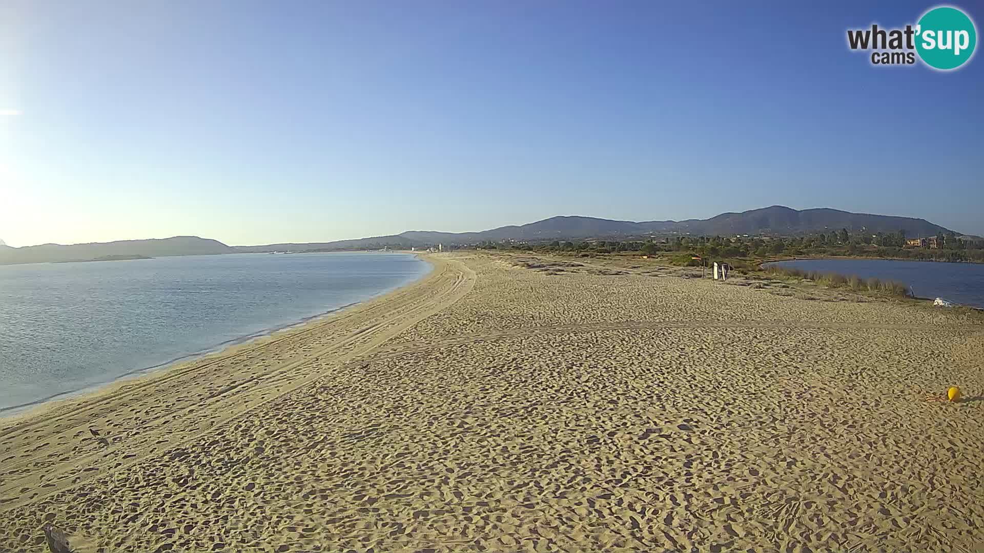 Olbia live webcam Le Saline beach – Sardinia