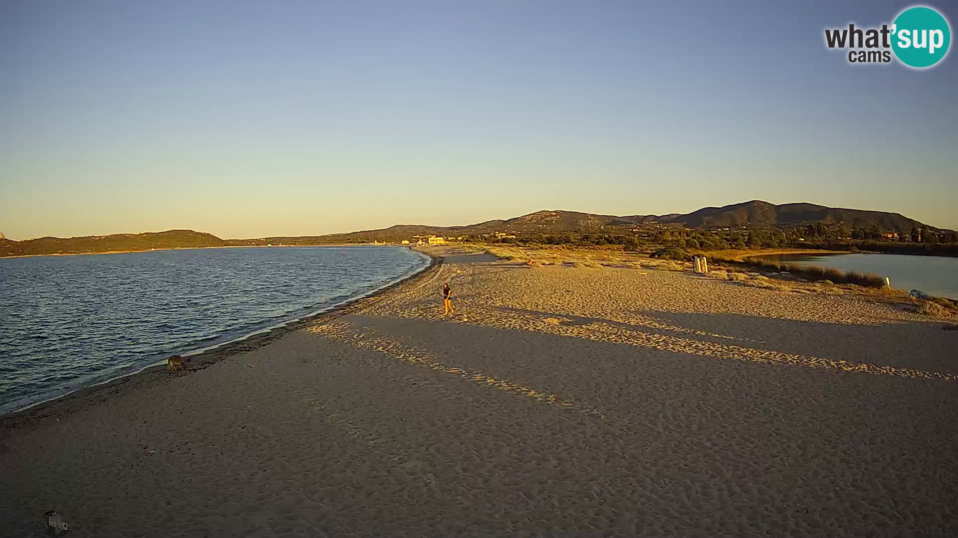 Olbia live webcam Le Saline beach – Sardinia