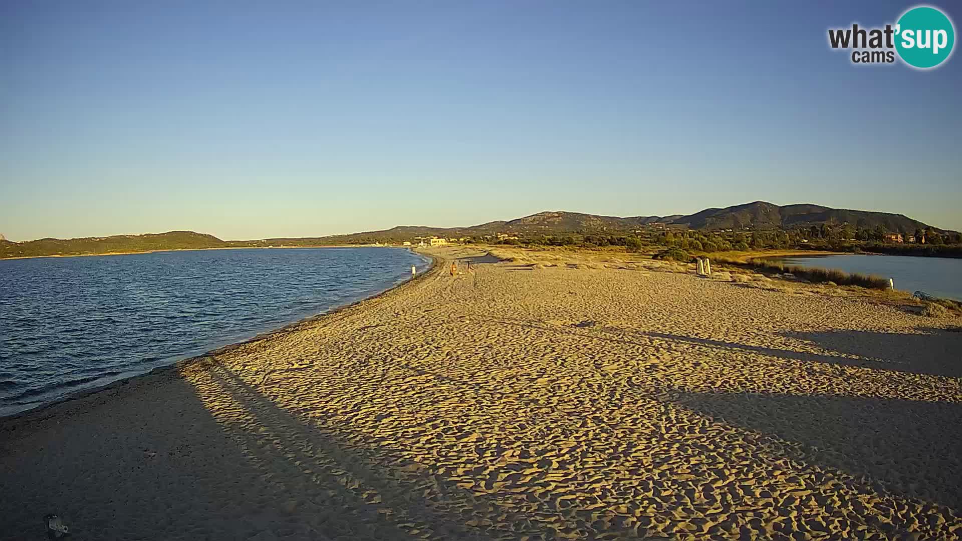 Olbia camera en vivo playa Le Saline – Cerdeña – Italia