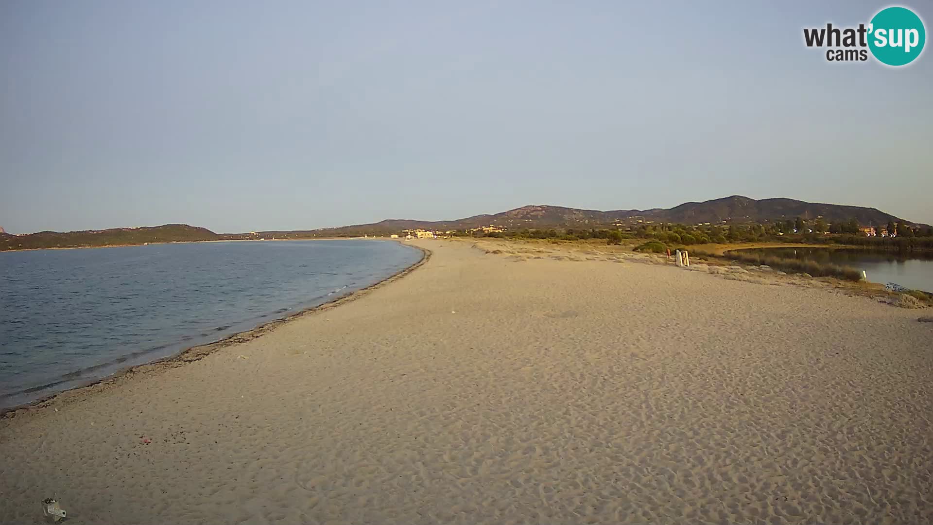 Olbia camera en vivo playa Le Saline – Cerdeña – Italia