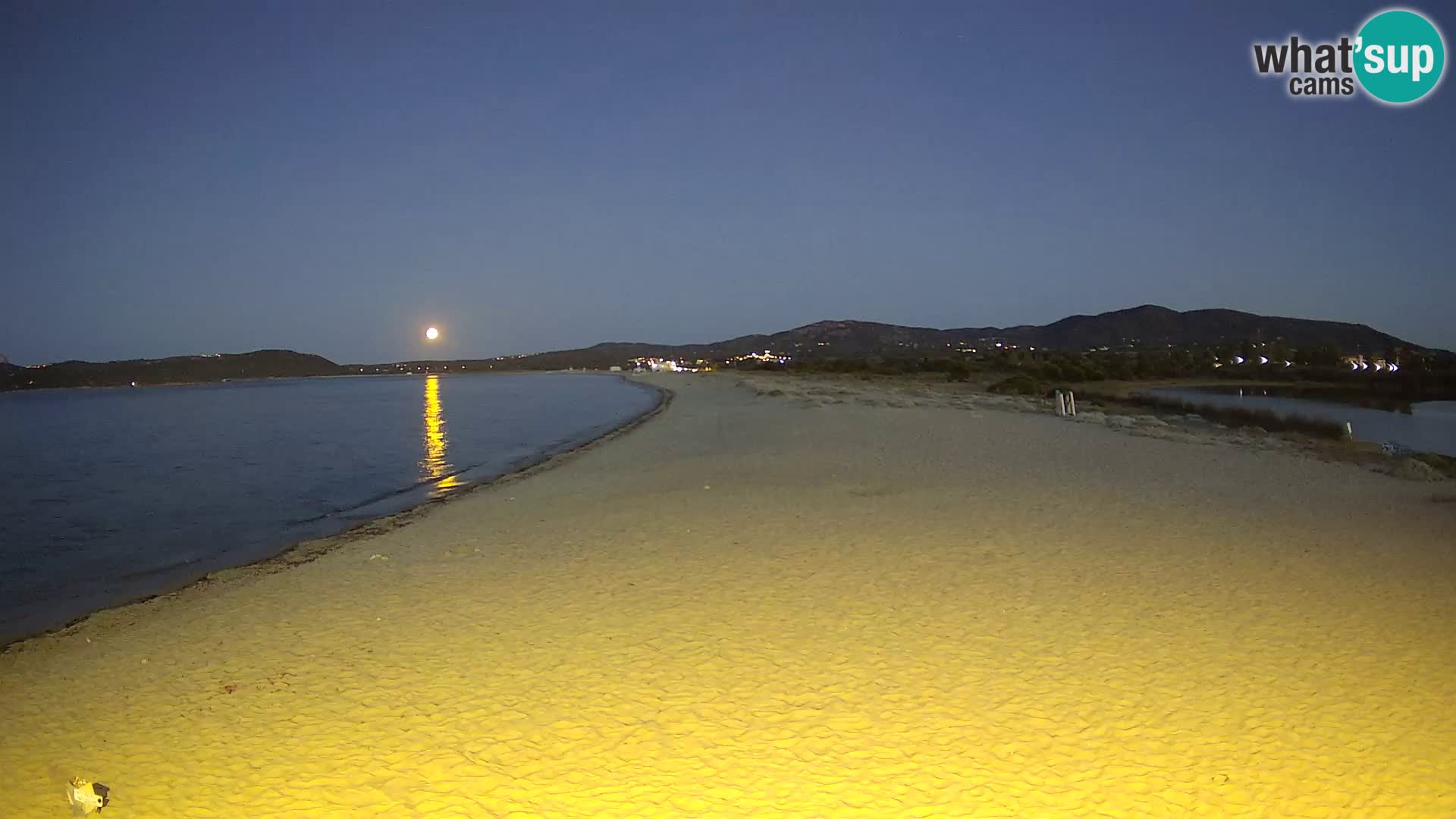 Olbia live webcam spiaggia Le Saline – Sardegna