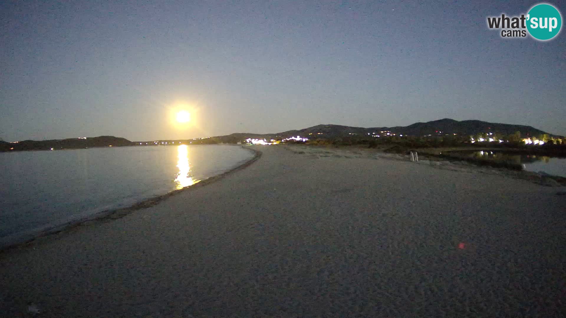 Olbia webcam Le Saline Strand – Sardinien – Italien