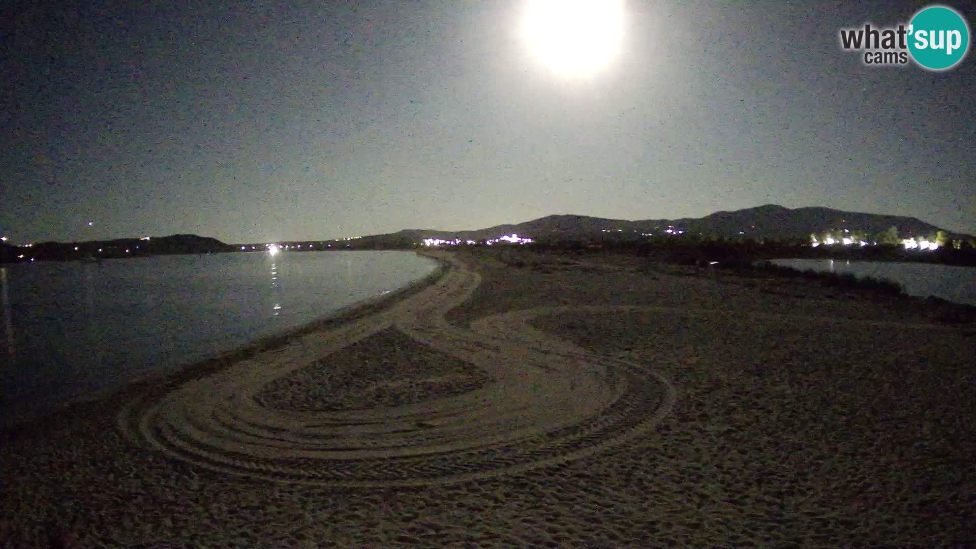 Olbia spletna kamera plaža Le Saline – Sardinija – Italija
