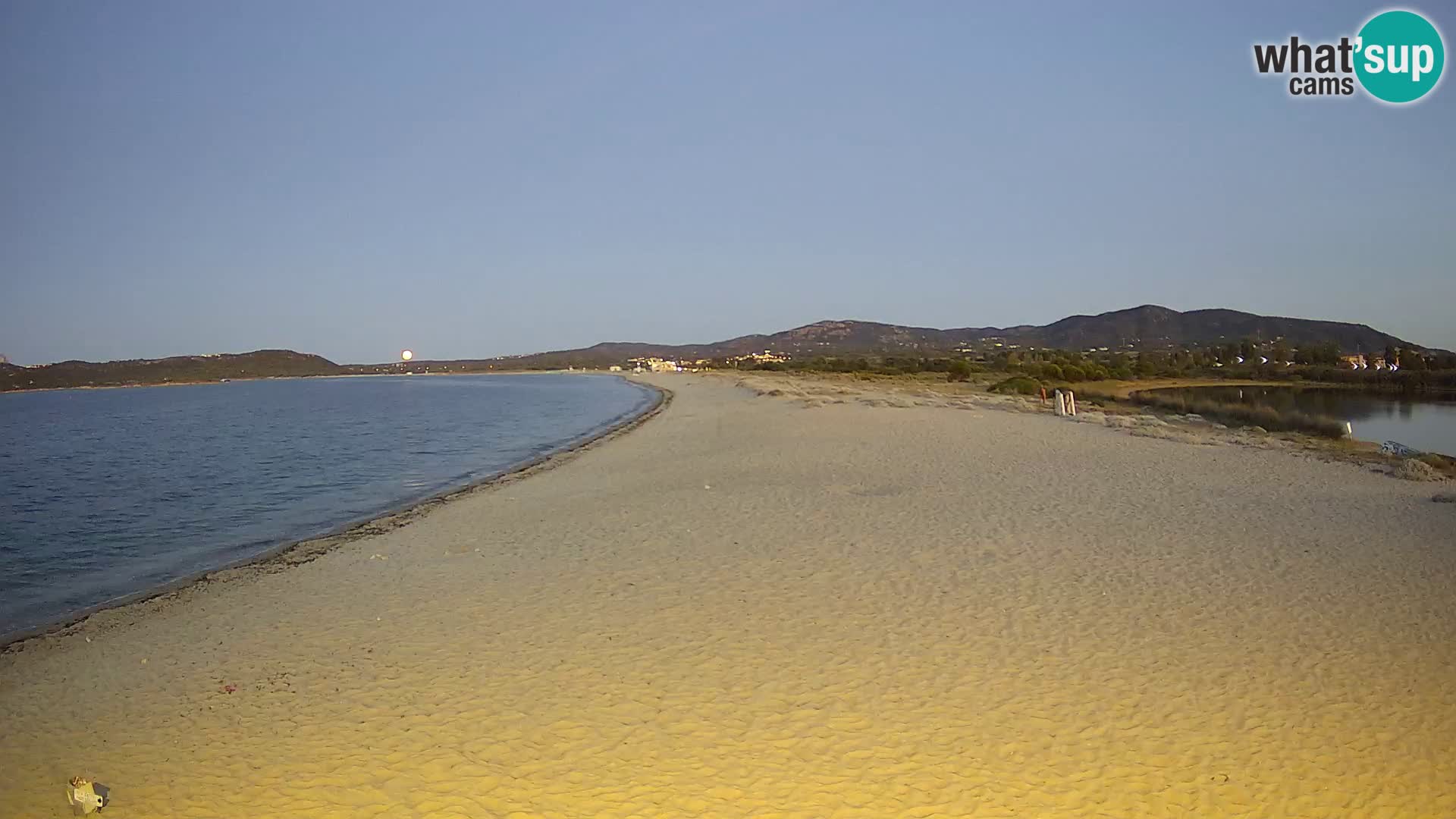 Olbia web kamera plaža Le Saline – Sardinija – Italija